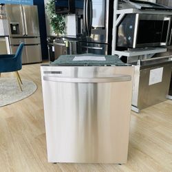 samsung digital touch control 55 dba dishwasher in stainless steel!