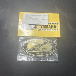 Yamaha 50th Anniversary Gold Emblem (OEM New)