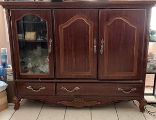 Tv cabinet media console