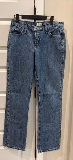 Wrangler Medium Wash Straight Leg Jeans