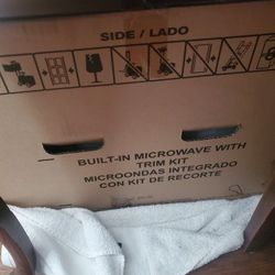 NEW (Never Opened) Kitchenaid 30inch MICROWAVE with Trim Kit