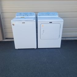 Maytag Topload Washer And Dryer Set