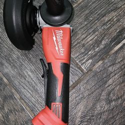 M18 18V Lithium-Ion Brushless Cordless 4-1/2 in./5 in. Grinder w/Paddle Switch (Tool-Only)