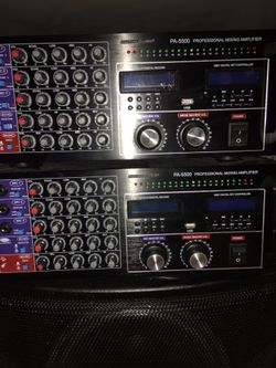 Amplifiers & Speakers