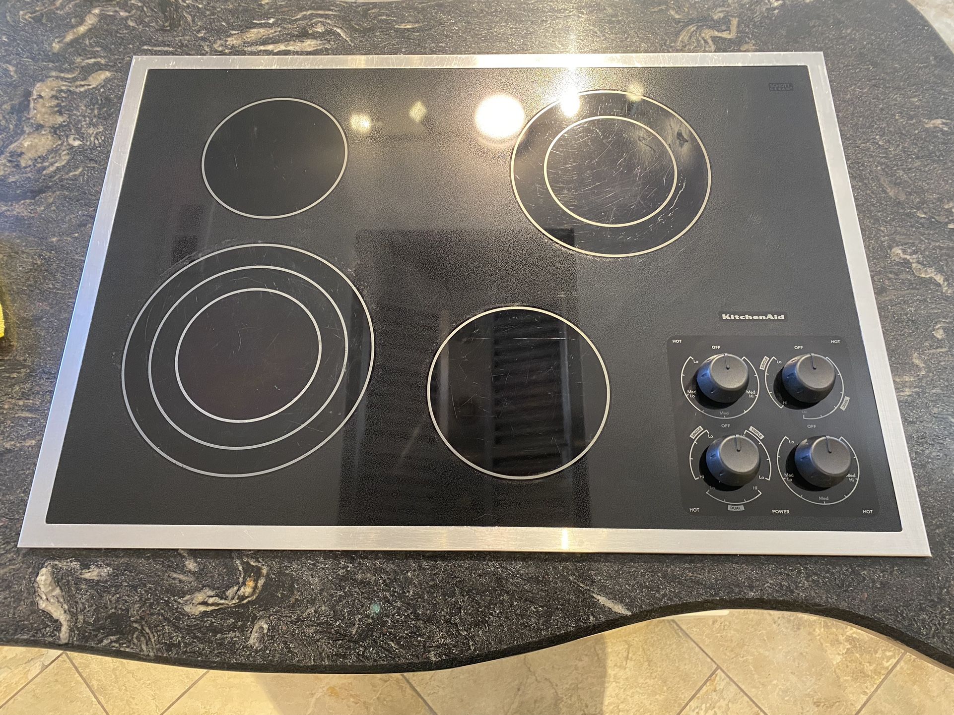 Kitchen Aid Electric Cooktop