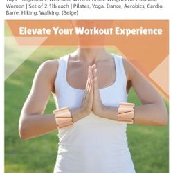 Tuya Adjustable Wrist & Ankle Weights $10