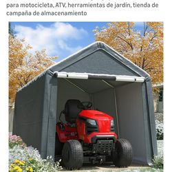 Portable Garage Canopy/Garaje Portátil con Marquesina