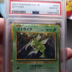 Scyther Japanese TCG Classic PSA 10