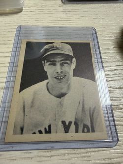 Joe DiMaggio Card