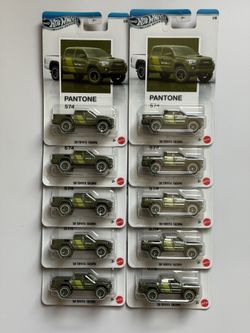 Hot Wheels Pantone Toyota Tacoma