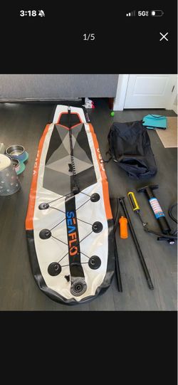 Paddle Board with Ailcion Electric Pump
