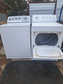 Whirlpool washer and Kenmore gas dryer 