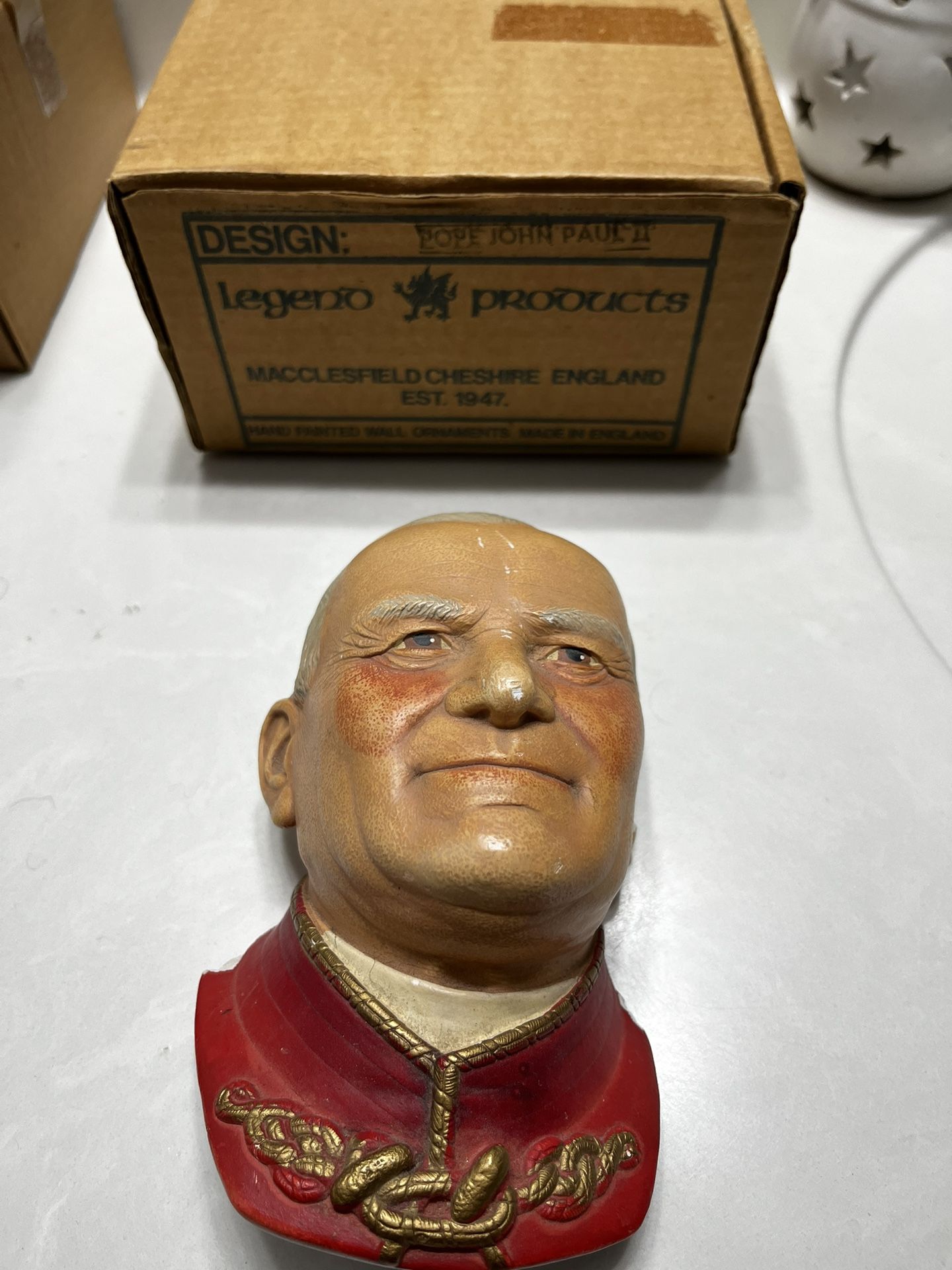 Legend Products Wall Heads; ‘Pope John Paul II’