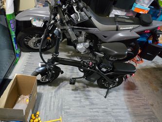 Folding e bike