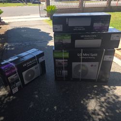 Brand new mini splits ac  LG BRANDS