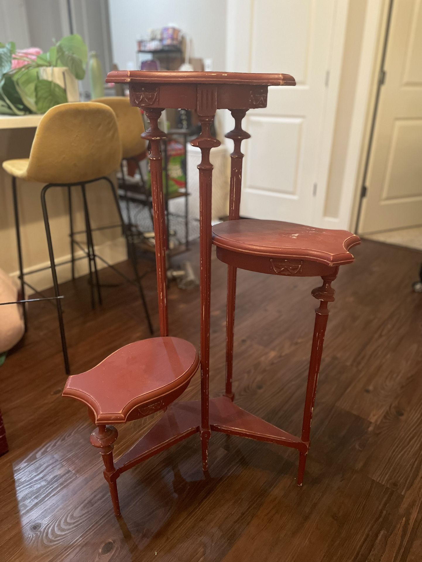 Rustic Plant Stand