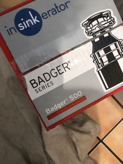 GARBAGE DISPOSAL badger 500 1/2 Hp