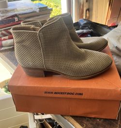 Lucky Brand Suede Booties-9