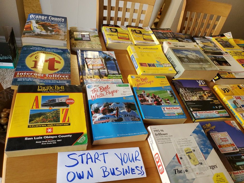 Make Money!!! Sell Vintage Phone Books for Sale in Orange, CA OfferUp