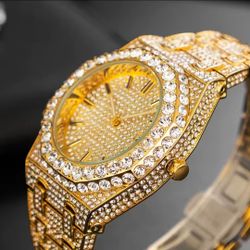 Iced Gentleman's Watch