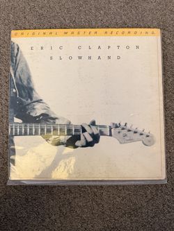 Eric Clapton Slowhand MFSL vinyl record album