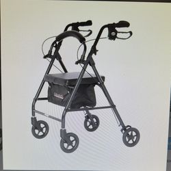 Lifestyle 7239 4 Wheel Rollator 6” Wheels