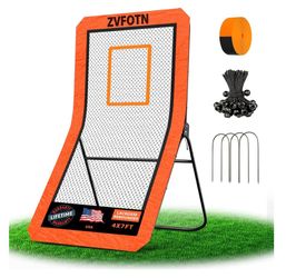 New Lacrosse Rebounder Net for Backyard 4x7FT