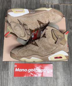 Jordan 6 Travis Scott “British Khaki”