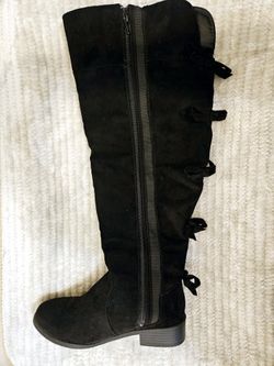 Lane Bryant Faux Suede Boots Size 8w