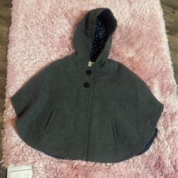 Little girls Size 3 Hood Shawl