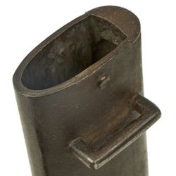 Épée d’Officier d’Infanterie Modèle 1882, Manufacture d’Armes de Saint-Étienne, Juillet 1883, matching scabbard #C.90, excellent patina.