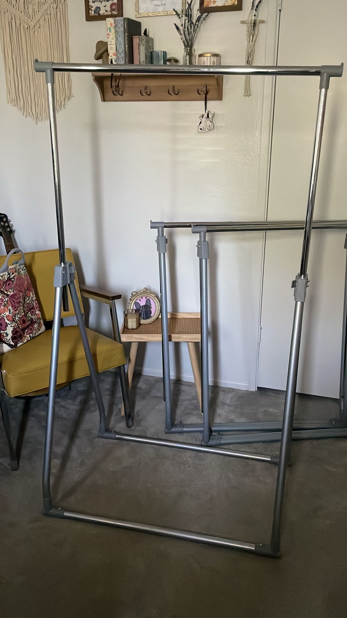 Adjustable Clothing Racks - Set Of 3