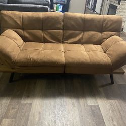 Brown Futon 