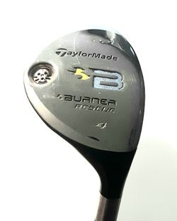 Taylormade 22° BURNER Rescue 4 Hybrid RH Golf Driver L Flex Graphite Excellent