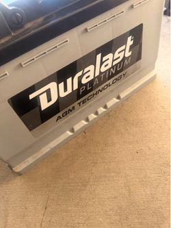 Duralast platinum AGM H7 battery