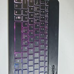 RGB Keyboard for Phone, Tablet, PC , Laptop, TV, Like New 