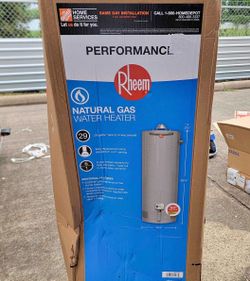 *NEW* Rheem gas water heater