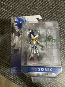 Jakks Pacific Sega Metal Virus Sonic w/Foggy 4” Action Figure