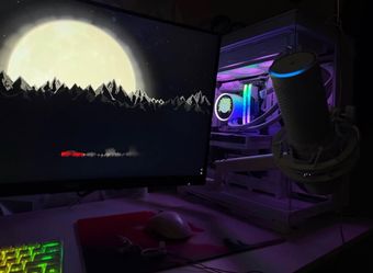 Gaming setup with Dual Monitors