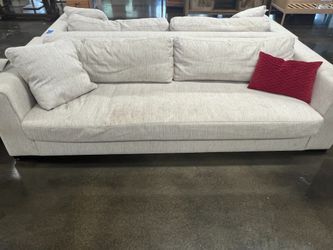 Poly and Bark 3-Seat Cloth Sofa