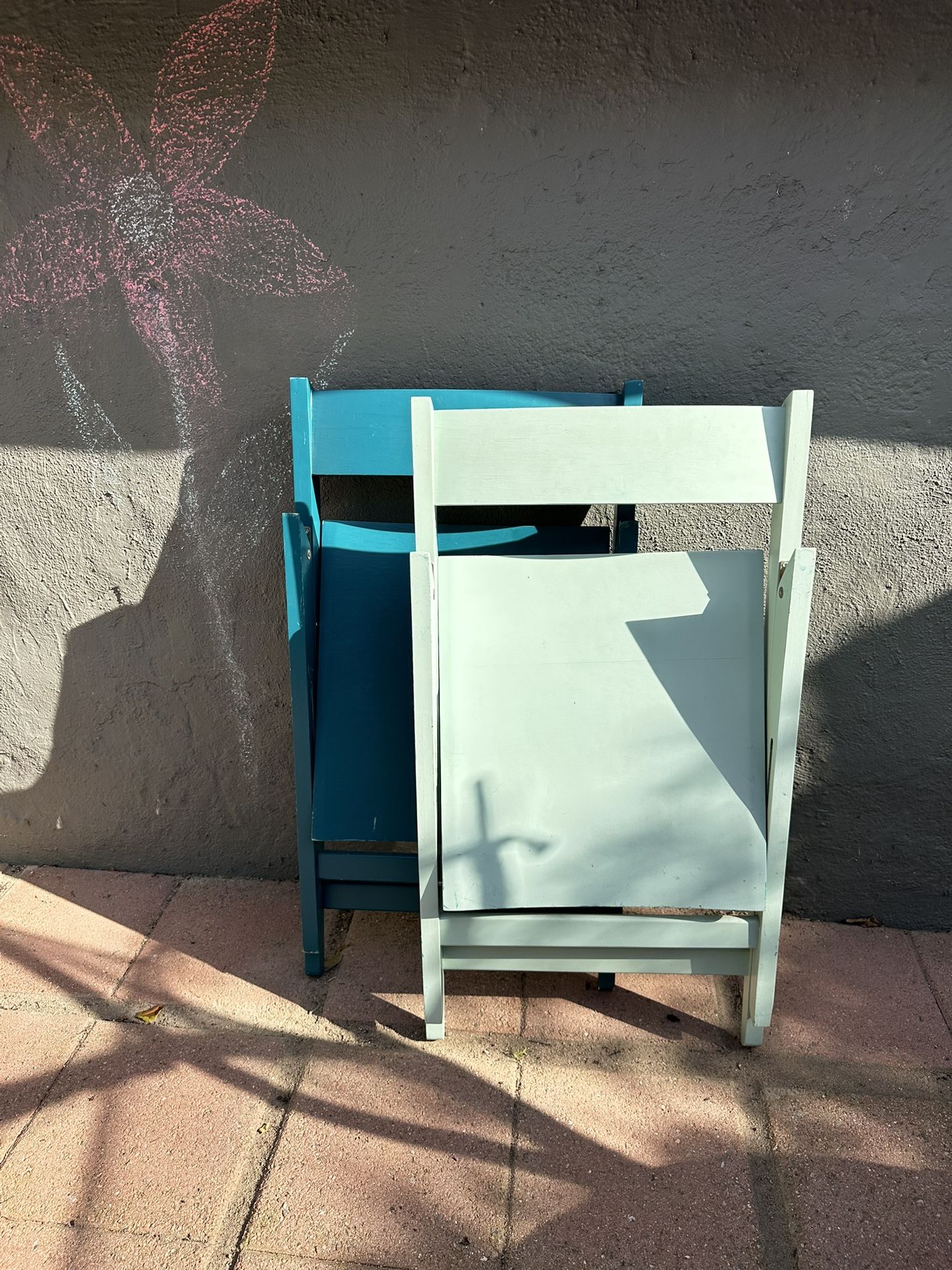 FREE: Two folding chairs