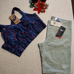 L Size Aasics And Reebok 