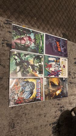 Mixed Comic Book Lot of 6