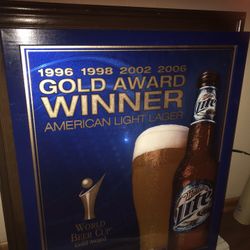 Miller Lite Vintage Sign