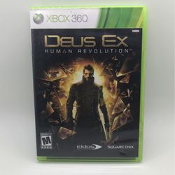 Deus Ex Human Revolution Xbox 360 Game 