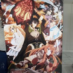  licensed "The Rising of the Shield Hero" wall scroll poster 