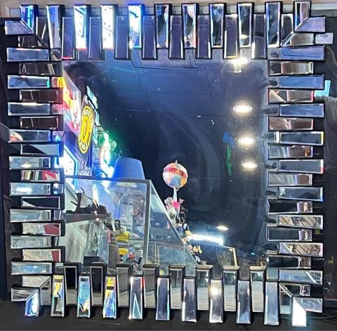 Multi-Panel Large 36"x36" Wall Hanging Mirror