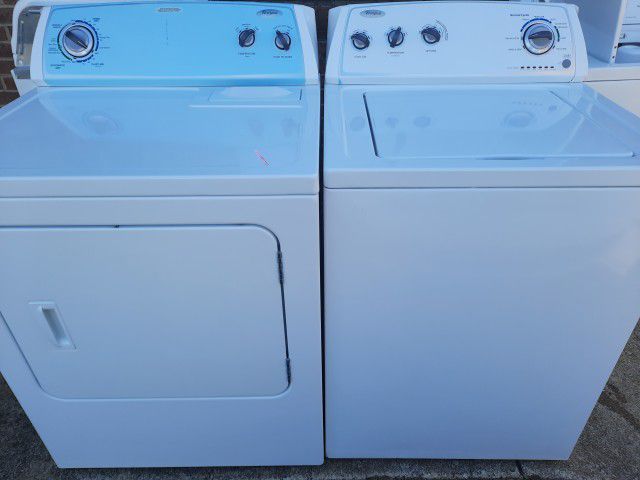 NEWER MODEL WHIRLPOOL WASHER AND DRYER