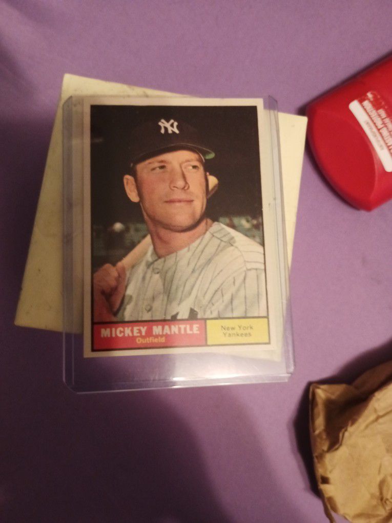 Mickey mantle Topps 1961 #300