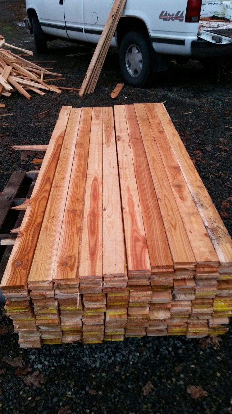 200 new cedar fence boards